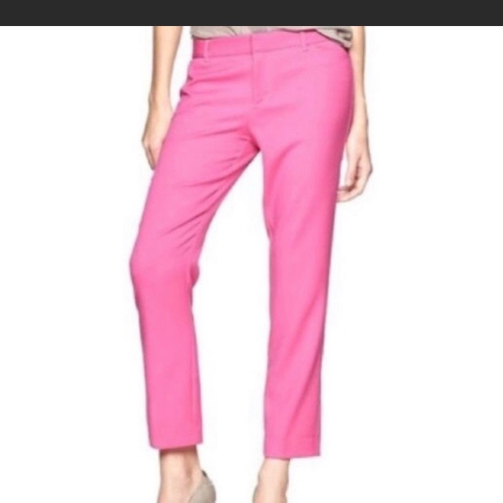 Lilly Pulitzer crops Palm Beach Fit pink size 4